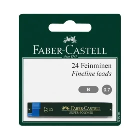 Faber-Castell Náplň do mechanickej ceruzky / 0,7mm / 2ks / čierna (122298)