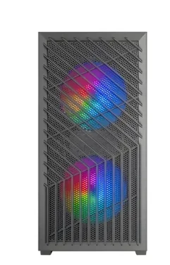Tacens MARS MC-VORTEX čierna / Počítačová skriňa / mATX / Mini-ITX / 3x 120mm ARGB / PWM (TACMARS-MCVORTEX)