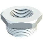 OBO Bettermann 107 R M50-40 PA redukcia M50 plast svetlo sivá 1 ks; 2030664