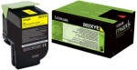 Lexmark 80C2XYE Yellow Originál (80C2XYE)