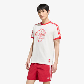 Tričko adidas Originals X Coca-Cola Classic Sport Cali T-Shirt White M