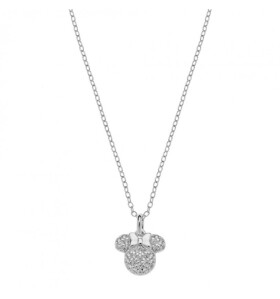 Disney Pôvabný strieborný náhrdelník Minnie Mouse NS00033SZWL-157.CS (retiazka, prívesok)