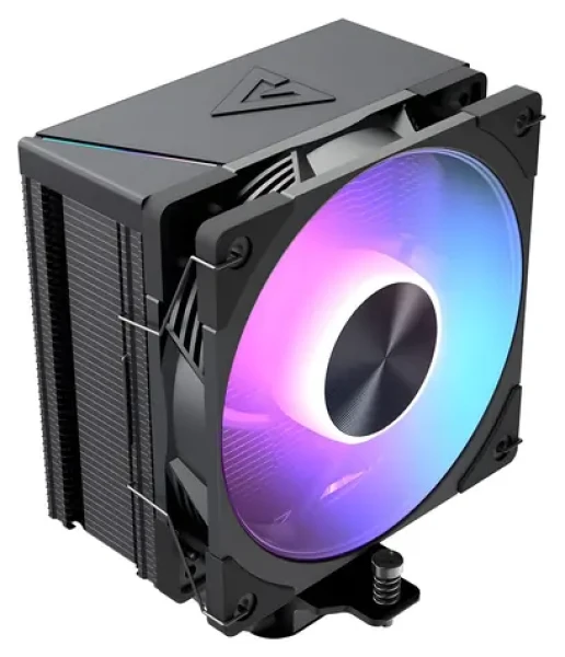 Modecom Volcano 0C T101 ARGB čierna / Chladič CPU / 4X heatpipe / 120 mm ARGB / AM4 + AM5 + Intel (MC-C-T101-AF0-B)