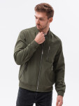 Pánska bunda Ombre Jacket C513 Olive L