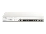 D-Link DBS-2000-10MP / Switch / 10- Port 10/100/1000 Mbps / PoE+ 130W / Nuclias Cloud (DBS-2000-10MP)