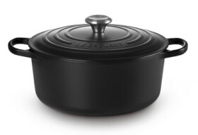 Le Creuset Signature Hrniec s pokrievkou 28 cm čierna (21177280000430)