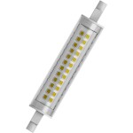 OSRAM 4058075432734 LED En.trieda 2021 E (A - G) R7s valcovitý tvar 12 W = 100 W teplá biela (Ø x d) 20 mm x 118 mm 1 ks; 4058075432734