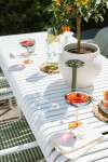 Ib Laursen Látkový obrúsok s výšivkou Summer Vibe Thyme