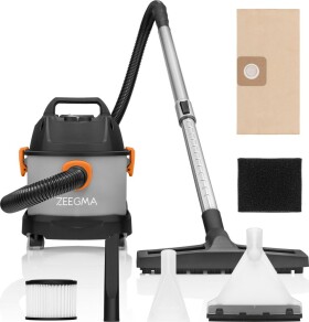 Zeegma ZEEGMA ZE-ZONDER PRO COMPACT Industrial vacuum cleaner with dry and wet function 1000W