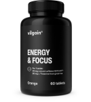 Vilgain Energy & Focus Tabs – pomaranč 60 tabliet