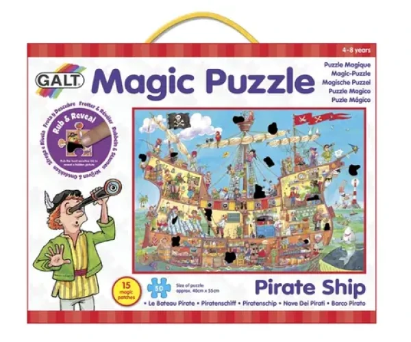 Galt Magické puzzle - pirátska loď 2