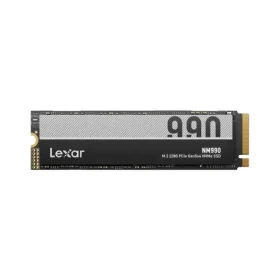 Lexar NM990 4TB / M.2 SSD 2280 / PCIe Gen5x4 NVMe / čítanie: 14000 MB/s / zápis: 11000 MB/s / TBW: 3000 TB / 5 rokov (LNM990X004T-RNNNG)
