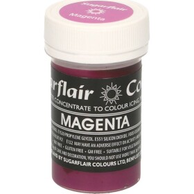 Gélová farba Sugarflair magenta (25 g) - Sugarflair - Sugarflair