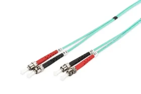 Digitus optický patch kabel ST-ST / Optický patch kabel / Multimode OM3 / Duplex / 2 m (DK-2511-02/3)