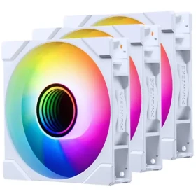 PHANTEKS M25 Gen2 PWM D-RGB Reverse Blade 3ks biela / 120mm / Hydraulic Bearing / 39.28 dB @ 2000 RPM / 73.69 CFM (PH-F120M25R_G2_DWT01_3P)