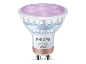 Philips SMART PAR16 GU10 4.7W / Chytrá LED žiarovka / RGB / Wi-Fi / 345 lm / 36 ° / 3 ks (8720169296725)