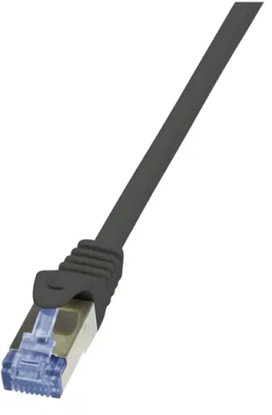 LogiLink PrimeLine čierna / Patch kábel / Cat6a S/FTP / RJ45-RJ45 / 3 m (CQ3063S)