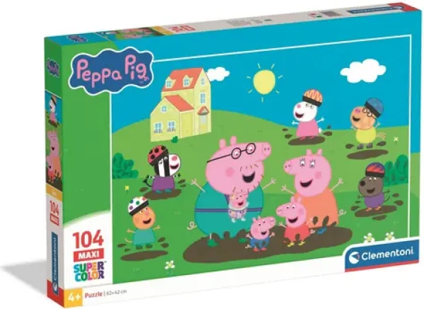 Clementoni PUZZLE Prasiatko Peppa MAXI