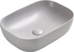 MEXEN - Rita umývadlo na dosku 45 x 32, sivá mat 21084567