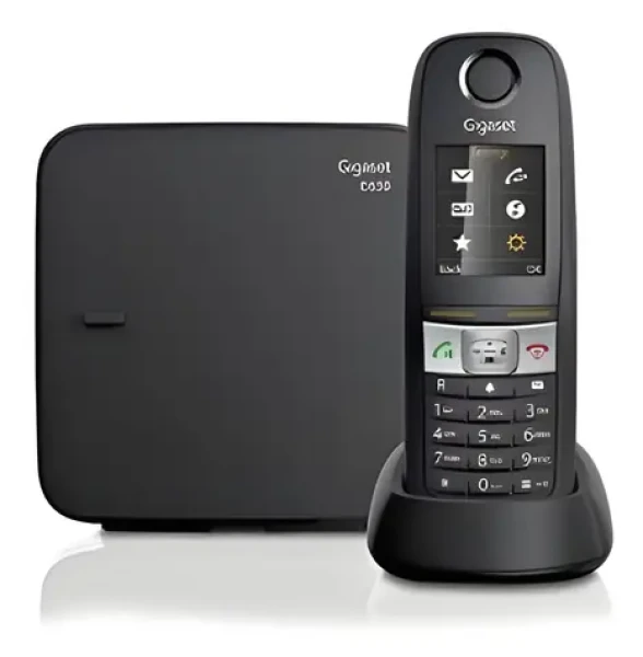 Gigaset E630 antracitová / DECT bezdrôtový telefón / CLIP / GAP (S30852-H2503-B101)