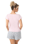 Pyžamo Donna Bunny Short w/r S-2XL šedá XL