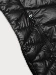 Čierna dámska prešívaná zimná bunda J Style (16M9100-392) odstíny černé S (36)