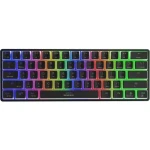 Genesis Thor 660 G2 RGB Gateron Brown US čierna / herná bezdrôtová klávesnica / USB / Bluetooth (NKG-2196)