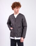 Taion Unisex Military W-Zip V-Neck Down Jacket CHARCOAL M