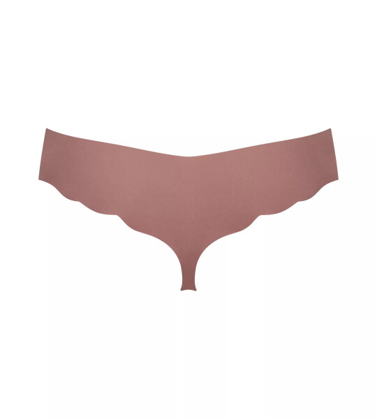 Mikrovlákno ZERO 2.0 Hipstring C2P - BROWN - DARK COMBINATION - hnedá kombinácia M004 - SLOGGI BROWN S