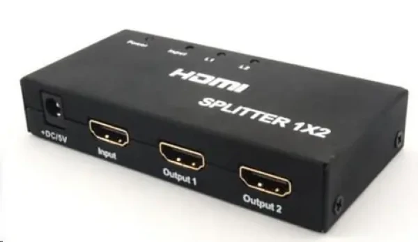PremiumCord HDMI Splitter / 1x vstup / 2x výstup / 4K / Full HD / 3D (8592220013271)