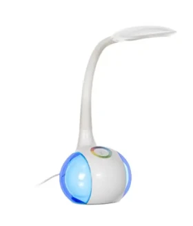 Activejet AJE-RAINBOW RGB biela / Stolná LED lampa / 6W / 34x LED / 230 lm / 5000-5500k / RGB / dopredaj (OSWACJLAN0024)