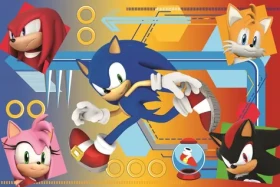 Trefl - Puzzle - Sonic v akcii
