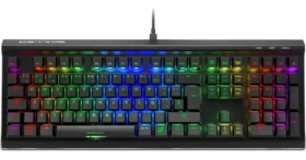 Sharkoon SKILLER SGK60 čierna / herná klávesnica / mechanická / drôtová / RGB / Kailh Box Red spínač / ES (4044951033515)