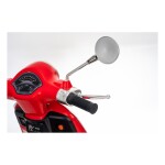 Mamido Detský elektrický skúter Vespa ROMA červený