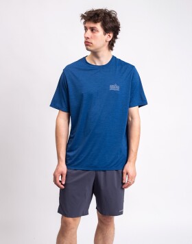 Patagonia M's Capilene® Cool Daily Shirt - Strataspire Clement Blue - Light Clement Blue X-Dye L