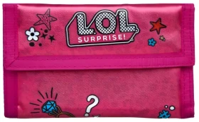 KARTON P+P Peňaženka LOL / Zatváranie na suchý zips / Vrecko na mince na zips (LOLO7005)