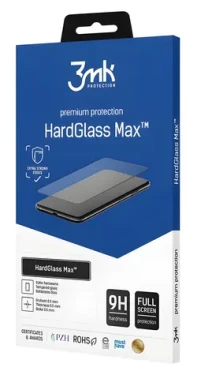 3mk HardGlass Max Black / Tvrdené sklo / Oppo A98 5G / celoplošné lepenie