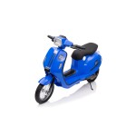 Mamido Detský elektrický skúter Retro 23 modrý