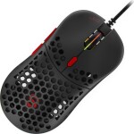 SPC Gear LIX+ čierna / optická / drôtová / herná / 12000dpi / PMW3360 / 6 tlačidiel / RGB / USB (SPG050)