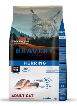 Bravery Cat Sterilized Herring - 2kg