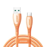 Joyroom S-A59 Vibrant Series Nabíjací kábel USB-A (M) - USB-C (M) 3A 1.2m oranžová (6956116764142)