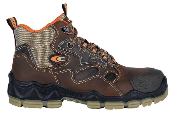 Bezpečnostná obuv Cofra GOYA BROWN S3S CI FO SR Veľkosť topánky: 47, WELLNESS, Hnedá