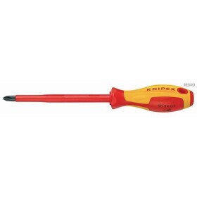 Knipex Knipex-Werk 98 24 02 VDE krížový skrutkovač PH 2 Dĺžka drieku: 100 mm DIN EN 60900; 98 24 02