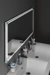 SAPHO - GEMINI zrkadlo s LED osvetlením 110x65cm GM110