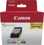 Canon CANON CLI-571 Ink Cartridge C/M/Y/BK MULTI BL w/o SEC