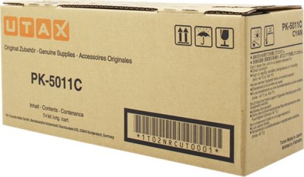 Utax PK-5011 Cyan Originál (1T02NRCTA0)