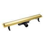 Laveo - Basso - sprchový žľab 80 cm, zlato COB_G80D