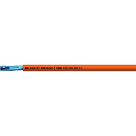 HELU 11016566 nástrojový kábel HELUDATA® EN50288-7 FIRE RES IOS 500 2 x 2 x 1.5 mm² oranžová 100 m; 11016566
