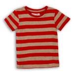 Tričko chlapčenské s krátkym rukávom, Minoti, 1STRIPE 1, červená - 74/80 | 9-12m