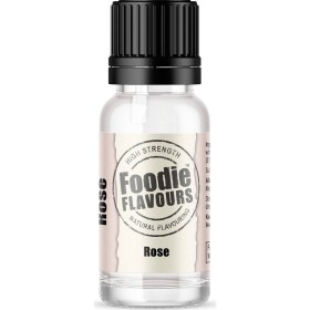 Prírodné koncentrované aróma 15 ml – ruža - Foodie Flavours - Foodie Flavours